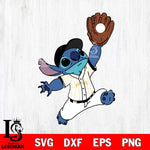 Pittsburgh Pirates Stitch catches ball SVG DXF EPS PNG FILE, MLB File Cut, Digital Download,Instant Download, Silhouette, Stitch Cricut