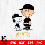 Pittsburgh Pirates snoopy and charlie brown Sport Baseball Svg Eps Dxf Png File, MLB File Cut,Digital Download,Instant Download,MLB Svg Files