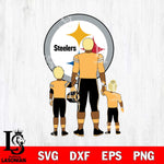 Pittsburgh Steelers Best Dad Ever , father day , DAD NFL 4 Svg Eps Dxf Png File, Digital Download, Instant Download