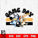 Pittsburgh Steelers Game Day Bluey NFL Svg Eps Dxf Png File, Digital Download, Instant Download