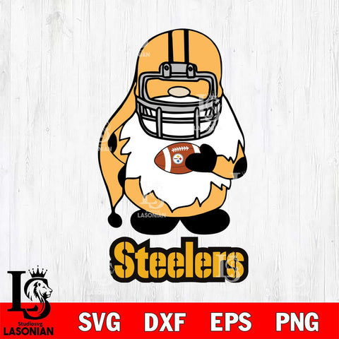 Pittsburgh Steelers Gnomes Christmas Svg Eps Dxf Png File, Digital Download, Instant Download