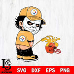 Pittsburgh Steelers Michael Myers Piss On Cleveland Browns Svg Eps Dxf Png File, Digital Download, Instant Download