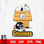 Pittsburgh Steelers Snoopy Chill Football SVG DXF EPS PNG FILE,Snoopy File Cut, Nfl Digital Download,Instant Download, Silhouette