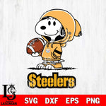 Pittsburgh Steelers Snoopy Football Svg Eps Dxf Png File, NFL svg , Digital Download , Instant Download, Cricut File
