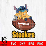 Pittsburgh Steelers Stitch Big NFL football SVG DXF EPS PNG FILE, NFL File Cut, Digital Download,Instant Download, Silhouette, Cricut