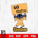 Pittsburgh Steelers Stitch Go cheer SVG DXF EPS PNG FILE, NFL File Cut, Digital Download,Instant Download, Silhouette, Cricut