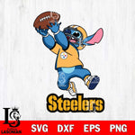 Pittsburgh Steelers Stitch Rugby Ball SVG DXF EPS PNG FILE, Stitch File Cut,NFL Digital Download,Instant Download, Silhouette