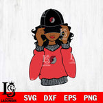 Portland Trail Blazers Girls sport 7 Svg Eps Dxf Png File, Digital Download, Instant Download