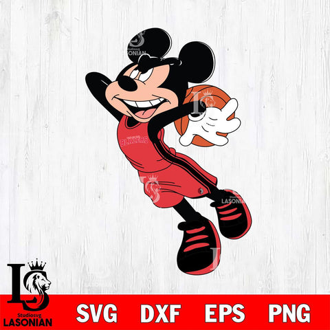 Portland Trail Blazers Mickey Minne 7 Nba Svg Eps Dxf Png File, NBA svg, Digital Download, Instant Download