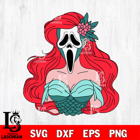 Princess Halloween 2 SVG DXF EPS PNG FILE, Halloween File Cut, Digital Download,Instant Download, Silhouette,Horror Cricut