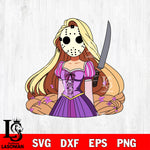 Princess Halloween 4 SVG DXF EPS PNG FILE, Halloween File Cut, Digital Download,Instant Download, Silhouette,Horror Cricut