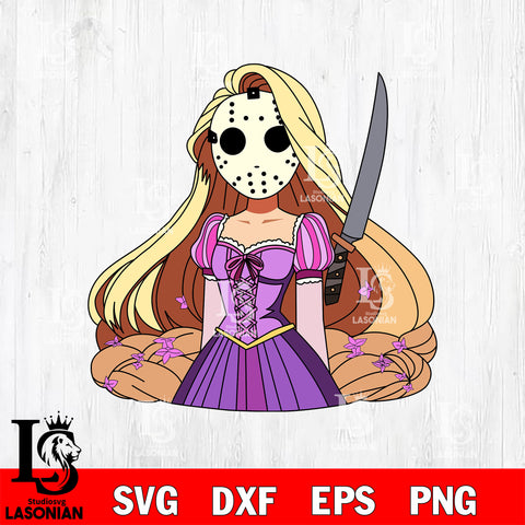 Princess Halloween 4 SVG DXF EPS PNG FILE, Halloween File Cut, Digital Download,Instant Download, Silhouette,Horror Cricut