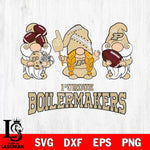 Purdue Boilermakers 3 Gnomes Football Svg Eps Dxf Png File, Digital Download, Instant Download