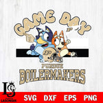 Purdue Boilermakers Bluey & Bingo 9 Svg Eps Dxf Png File, NCAA svg, Digital Download, Instant Download