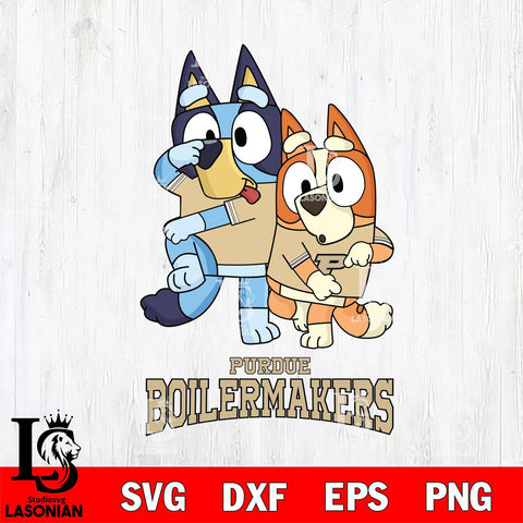 Purdue Boilermakers Bluey Chilli Dance Mode Svg Eps Dxf Png File, Digital Download, Instant Download