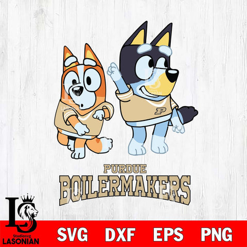 Purdue Boilermakers Bluey Chilli Mode Dance Svg Eps Dxf Png File, Digital Download, Instant Download