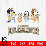 Purdue Boilermakers Bluey Dance Mode Squats Svg Eps Dxf Png File, Digital Download, Instant Download