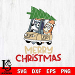 Purdue Boilermakers Bluey Merry Christmas Svg Eps Dxf Png File, Digital Download