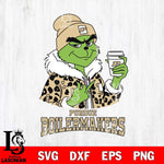 Purdue Boilermakers Boujee Grinch Leopard Christmas Cut Files Cricut, Svg Dxf Eps Png file, Digital download , Silhouette