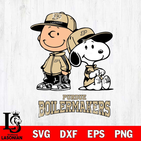 Purdue Boilermakers Charlie Brown Snoopy Champions Svg Eps Dxf Png File, NCAA svg , Digital Download , Instant Download, Cricut File