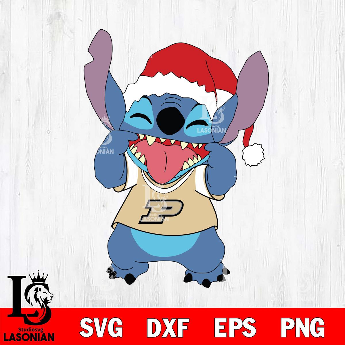Purdue Boilermakers Christmas Stitch Disney – lasoniansvg