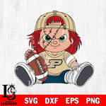 Purdue Boilermakers Chucky Horror 11 Svg Eps Dxf Png File, NCAA svg, Digital Download, Instant Download