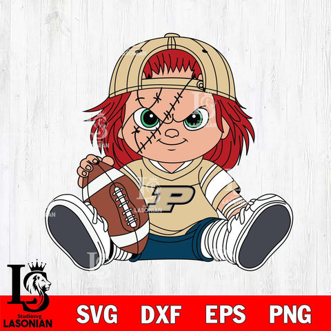 Purdue Boilermakers Chucky Horror 11 Svg Eps Dxf Png File, NCAA svg, Digital Download, Instant Download