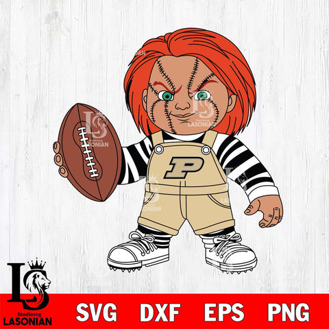 Purdue Boilermakers Chucky Horror 12 Svg Eps Dxf Png File, NCAA svg, Digital Download, Instant Download