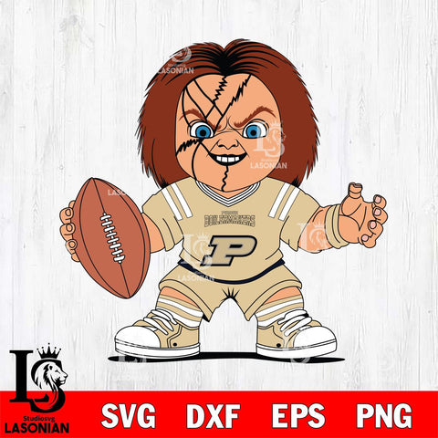 Purdue Boilermakers Chucky Horror 2 Svg Eps Dxf Png File, NCAA svg, Digital Download, Instant Download
