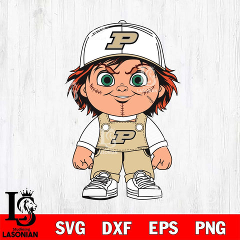 Purdue Boilermakers Chucky Horror Svg Eps Dxf Png File, NCAA svg, Digital Download, Instant Download