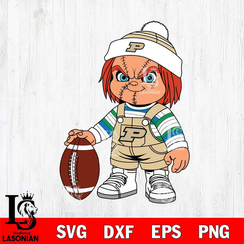 Purdue Boilermakers Chucky Horror 6 Svg Eps Dxf Png File, NCAA svg, Digital Download, Instant Download