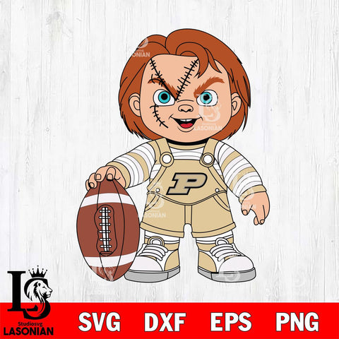 Purdue Boilermakers Chucky Horror 7 Svg Eps Dxf Png File, NCAA svg, Digital Download, Instant Download