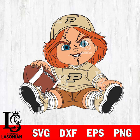 Purdue Boilermakers Chucky Horror 8 Svg Eps Dxf Png File, NCAA svg, Digital Download, Instant Download