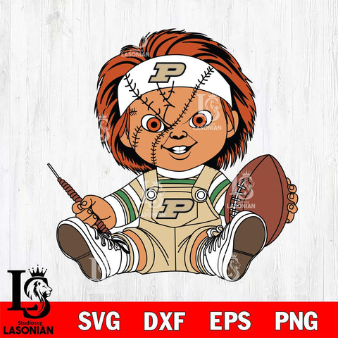 Purdue Boilermakers Chucky Horror 9 Svg Eps Dxf Png File, NCAA svg, Digital Download, Instant Download