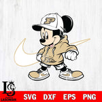 Purdue Boilermakers Cool Mickey Mouse Svg Eps Dxf Png File, NCAA svg, Digital Download, Instant Download