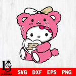 Purdue Boilermakers Cute Hello Kitty 3 Svg Eps Dxf Png File, Digital Download, Instant Download