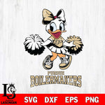 Purdue Boilermakers Daisy Duck Cheerleader Disney, Svg Eps Dxf Png File, Digital Download