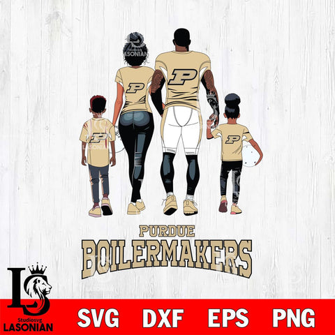 Purdue Boilermakers Family Love Rugby SVG DXF EPS PNG FILE,NCAA SVG, Father day Digital Download,Instant Download, Silhouette
