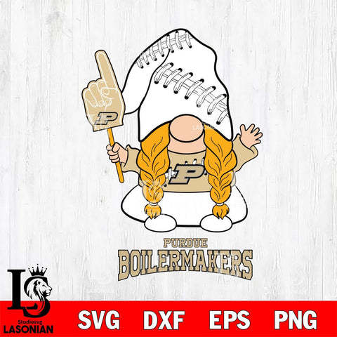 Purdue Boilermakers Gnomes Fan Svg Eps Dxf Png File, Digital Download, Instant Download