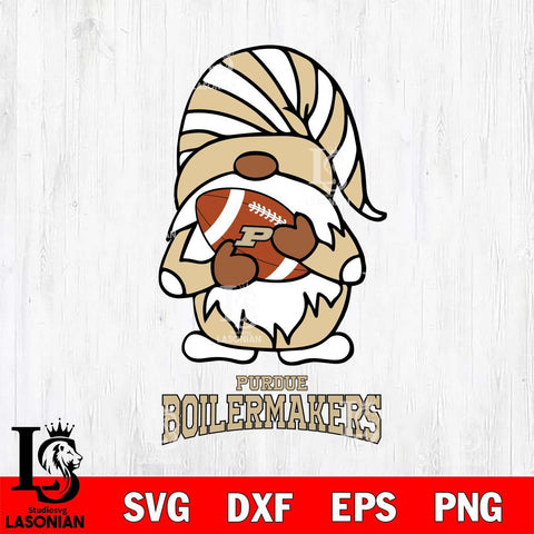 Purdue Boilermakers Gnomes Football Svg Eps Dxf Png File, Digital Download, Instant Download