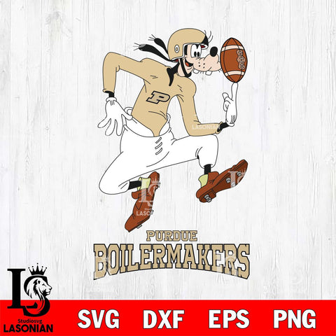 Purdue Boilermakers Goofy Circus Football SVG DXF EPS PNG FILE,NCAA svg ,Football Digital Download,Instant Download, Silhouette