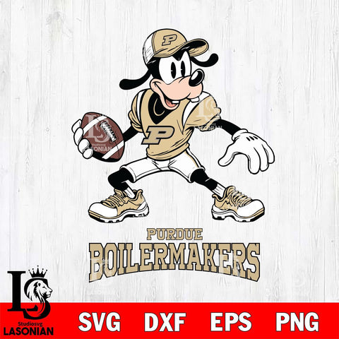 Purdue Boilermakers Goofy Disney, Svg Eps Dxf Png File, Digital Download