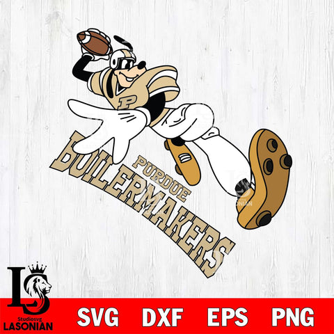 Purdue Boilermakers Goofy rugby player SVG DXF EPS PNG FILE,NCAA svg ,Football Digital Download,Instant Download, Silhouette