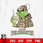 Purdue Boilermakers Grinch Leopard Christmas Cut Files Cricut, Svg Dxf Eps Png file, Digital download , Silhouette
