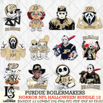 Purdue Boilermakers Halloween Bundle 12 SVG Svg Eps Dxf Png File, NCAA bundle svg, Digital Download, Instant Download