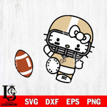 Purdue Boilermakers Hello Kitty sport 12 Svg Eps Dxf Png File, NCAA svg, Digital Download, Instant Download