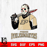 Purdue Boilermakers Jason Voorhees 11 Svg Eps Dxf Png File, Digital Download