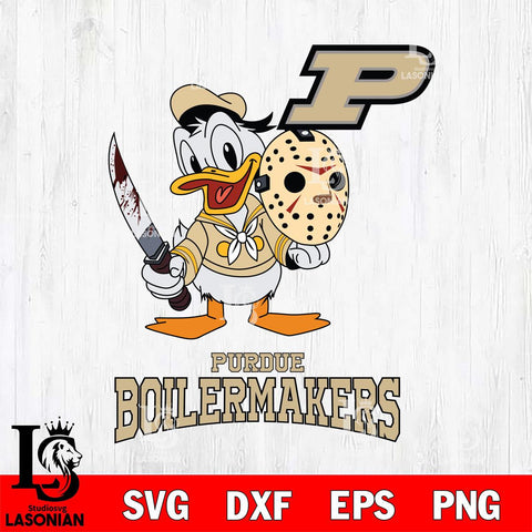 Purdue Boilermakers Jason Voorhees 12 Svg Eps Dxf Png File, Digital Download