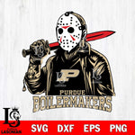 Purdue Boilermakers Jason Voorhees Horror 12 Svg Eps Dxf Png File, NCAA svg, Digital Download, Instant Download