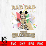 Purdue Boilermakers Mickey Wearing Hoodie Rad Dad SVG DXF EPS PNG FILE, NCAA File Cut,Digital Download,Instant Download